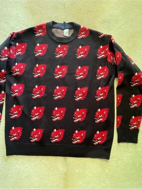 Red Dragon Head Sweater